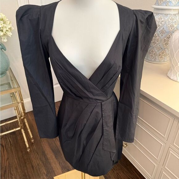 NBD Malone Mini Dress in Black-FF4 - Picture 4 of 6